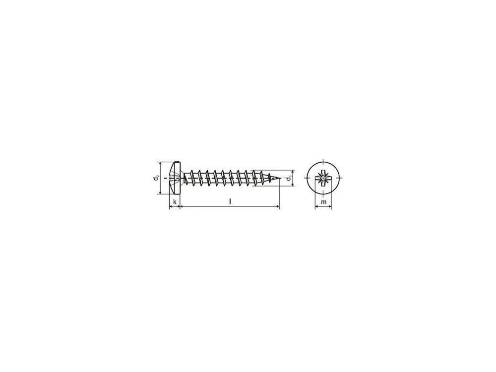 Šroub 5,0x20mm ZB PZ VH samořezný 100ks (odběr bal.500ks) Poslední Šance