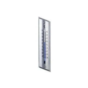 Akční Cena Teploměr pokojový/venkovní hliníkový 23x5,3cm TM-181