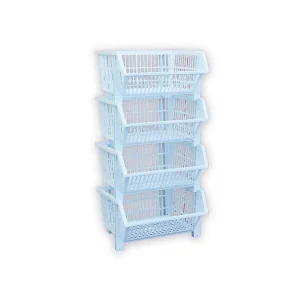 Nejlepší Volba Regál stohovací PH 31x25x11cm 1ks bílá