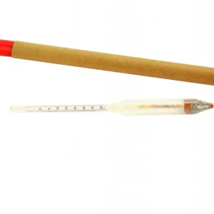 Oblíbený Cukroměr 0-35% s teploměrem 22cm EURO