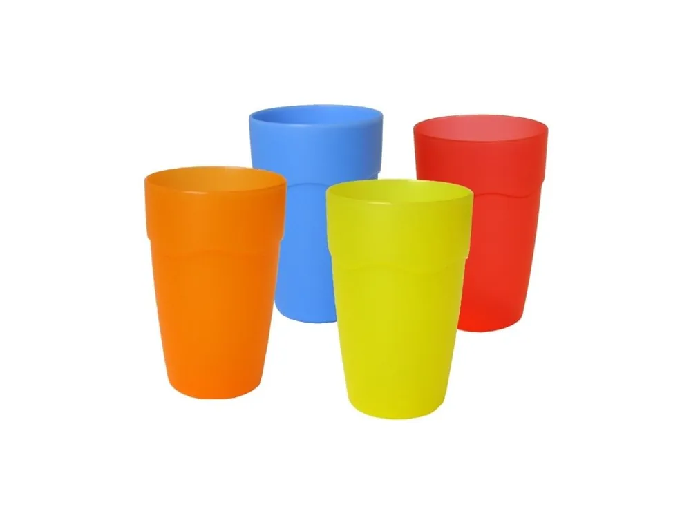 Oblíbený Kelímek PH 200ml transparentní VLNKA CZ, mix barev