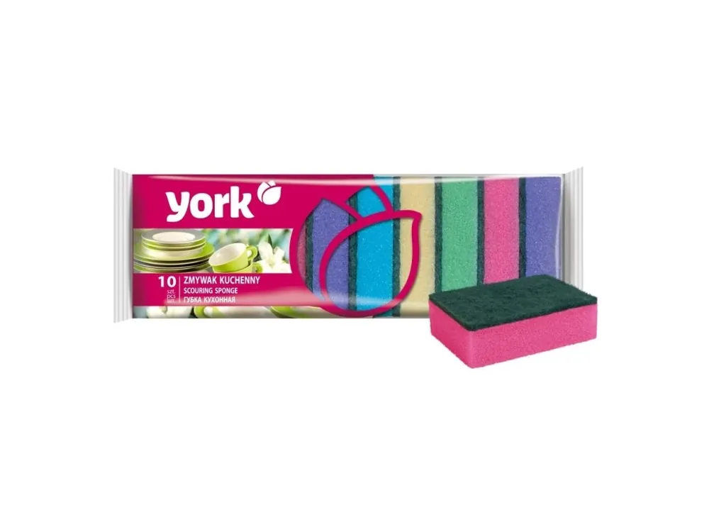 Nejprodávanější Houba na nádobí 10ks YORK
