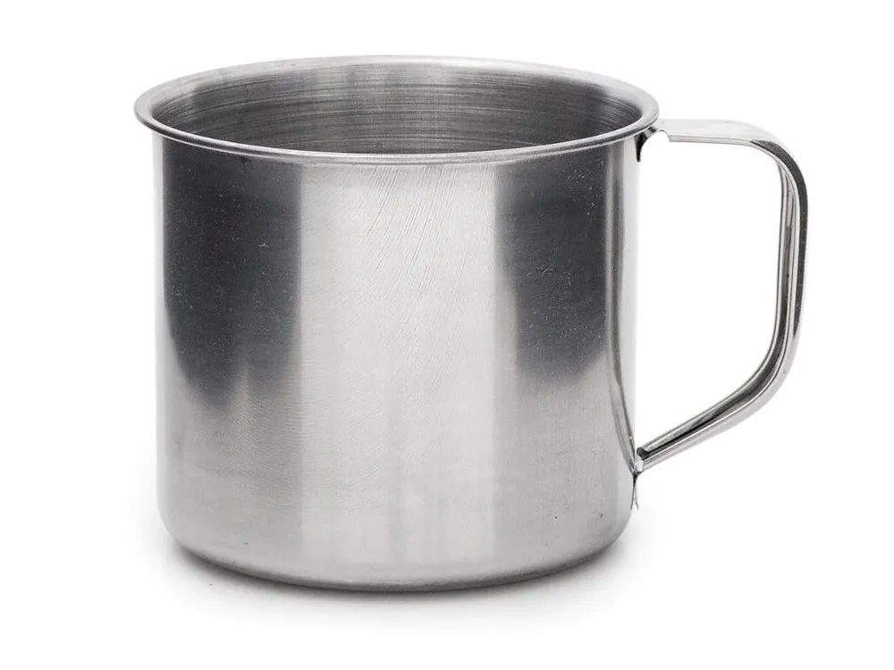 Cenově Výhodný Hrnek nerez 450ml ¤9cm s uchem KOZÁČEK