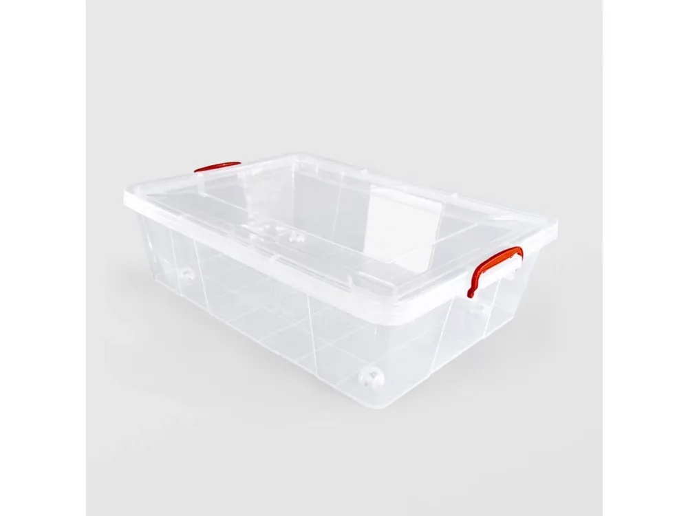 Akce Box úložný STERK KLIP 38L s kolečky