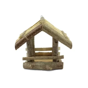 Ptačí budka krmítko 31x12,5x28,5cm NATURAL Časově Omezené