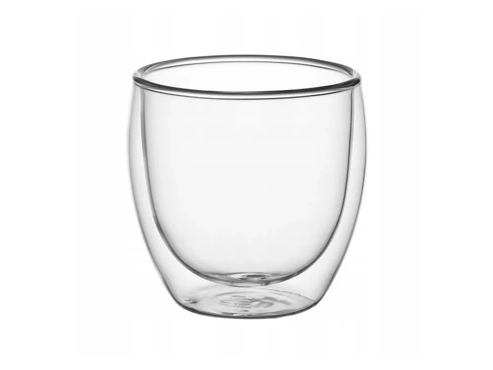 Oblíbený Hrnek sklo 250ml dvoustěnný 2ks KAMILLE 9011