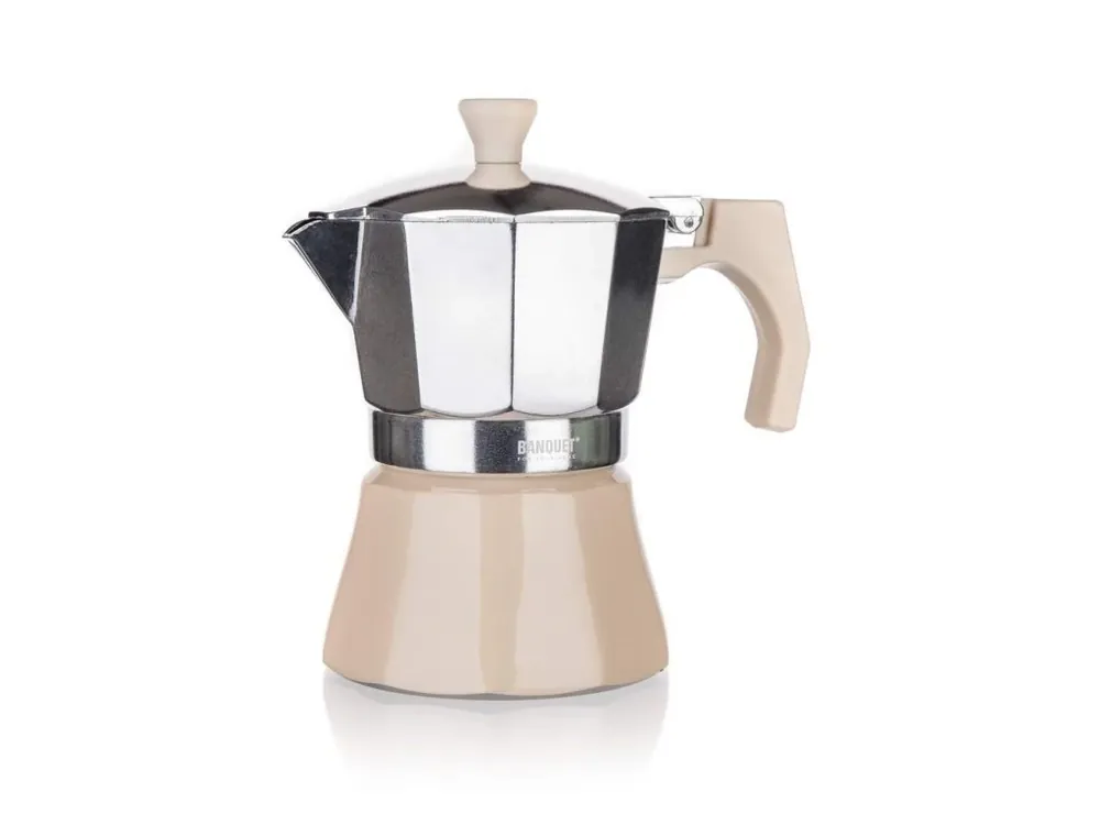 Kávovar moka 6 šálků CAMPI ivory Zlevněný