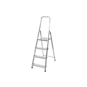 Schůdky hliník 1x4 příčky 125kg DRABEST Novinka