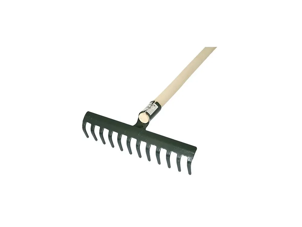 Hrábě kov 14 hrotů s násadou 160cm STREND Dokud Zásoby Vydrží