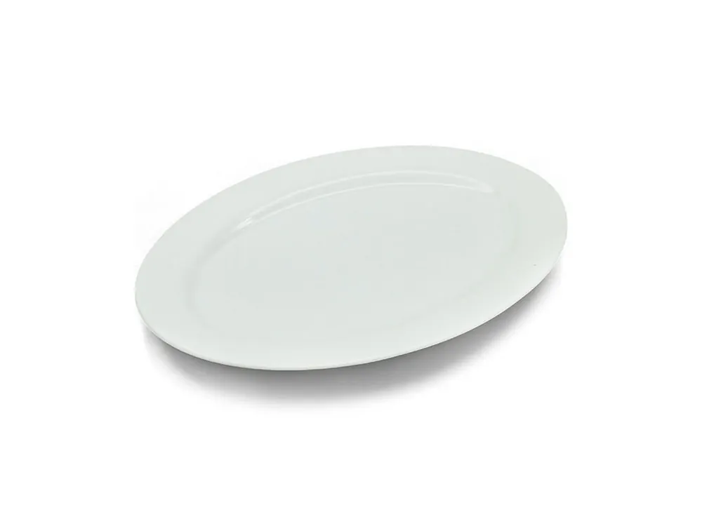 Oblíbený Talíř mělký porcelán oválný 24cm BELLA