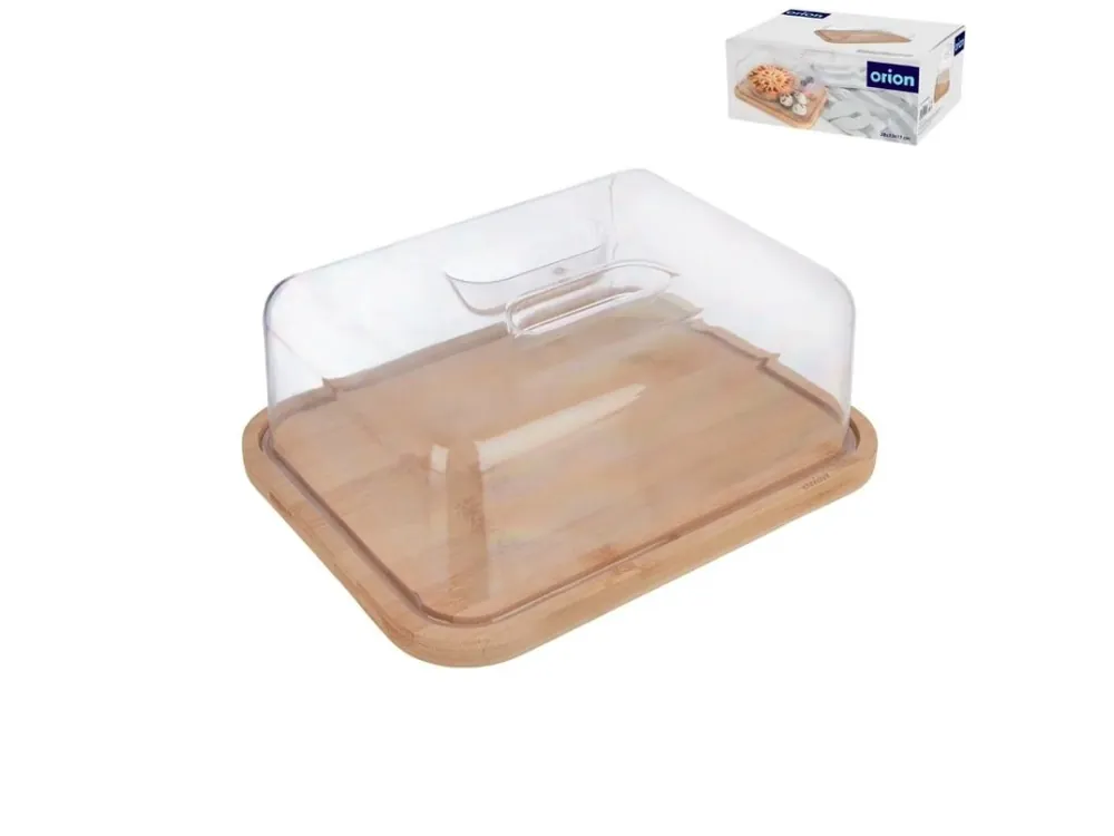 Výhodná Nabídka Prkénko bambus 28x22x11cm + poklop PH servírovací ORION