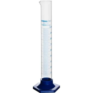 Cenově Výhodný Válec odměrný sklo/plast 100ml STREND