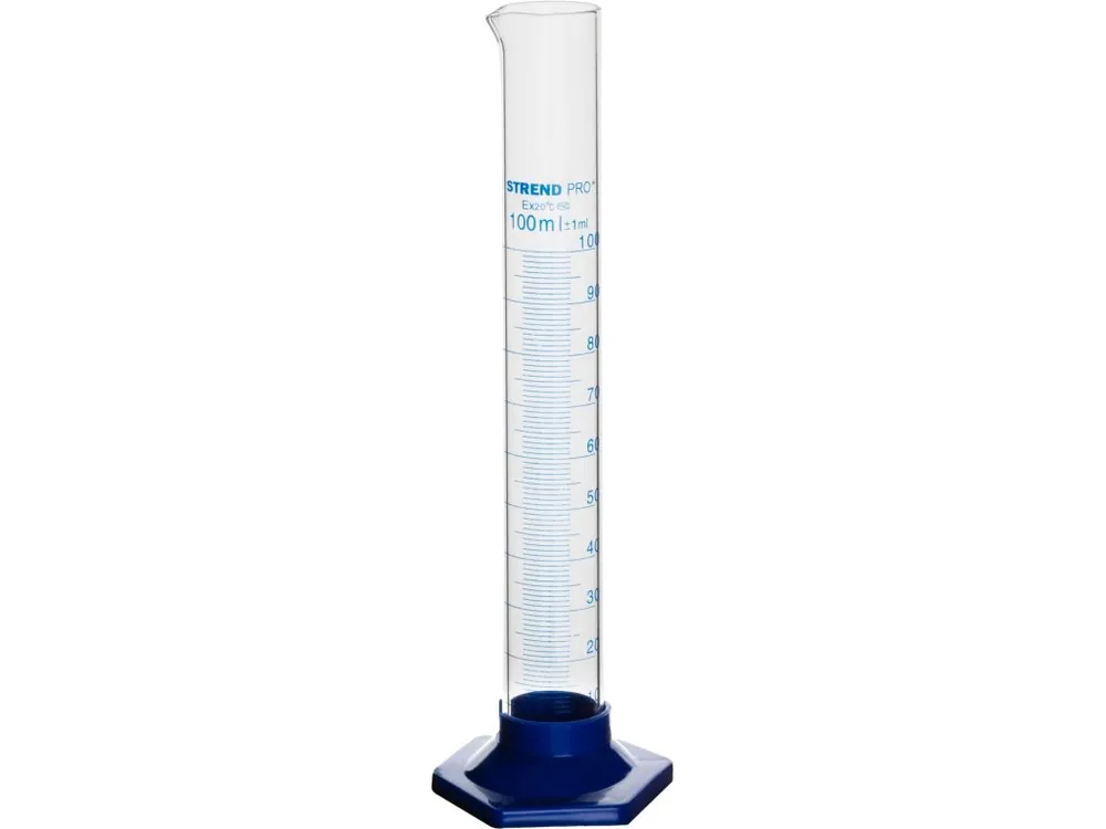 Cenově Výhodný Válec odměrný sklo/plast 100ml STREND