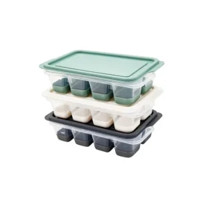 Koupit Online Forma na led PH/silikon s víčkem 8 kostek, sada 3ks DUNYA MINI