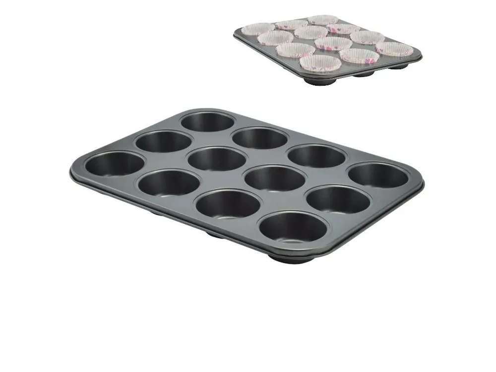 Značkový Forma na muffiny 12ks nepřilnavá PERFECT
