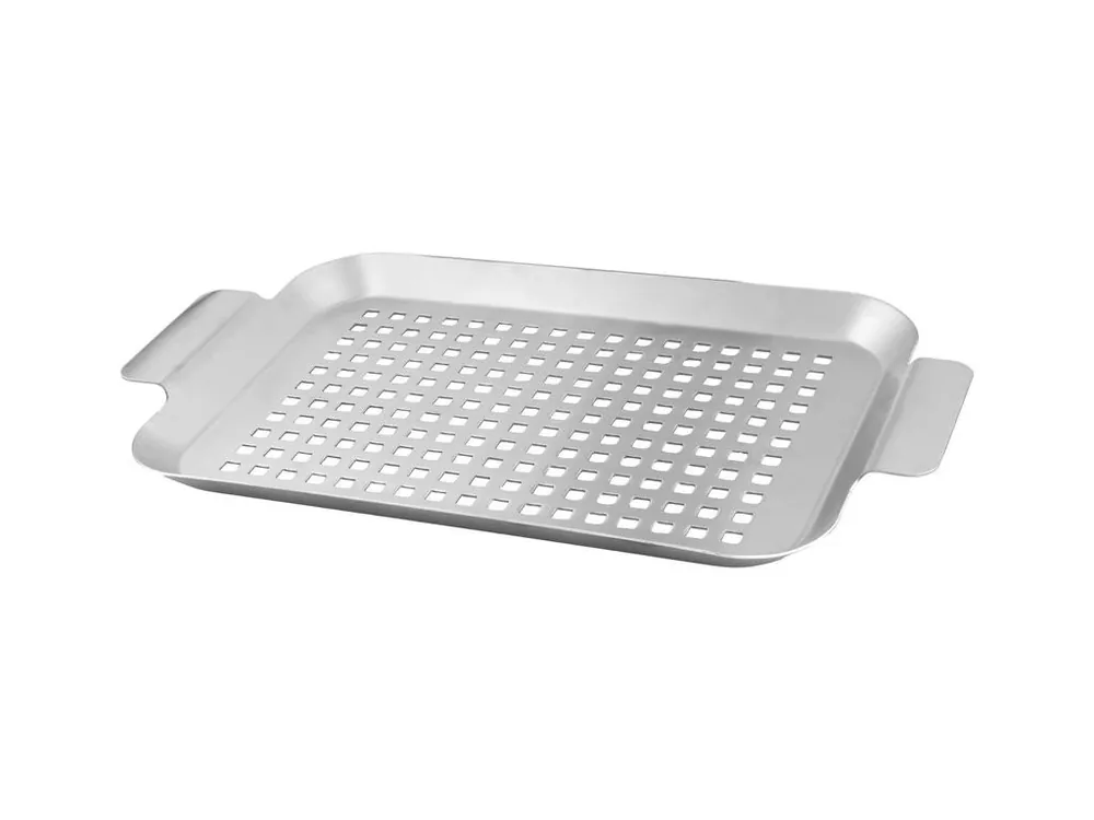 Značkový Plech grilovací nerez 34x18,5x2cm GRILL