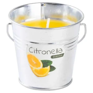 Svíčka repelentní citronela vědro 80g CB143 Expresní Doručení