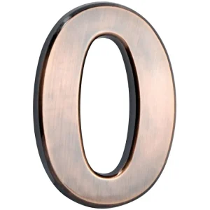 Akce Číslo domovní samolepící ABS 70x100mm bronz 0