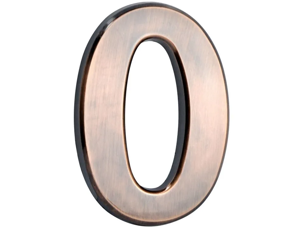 Akce Číslo domovní samolepící ABS 70x100mm bronz 0
