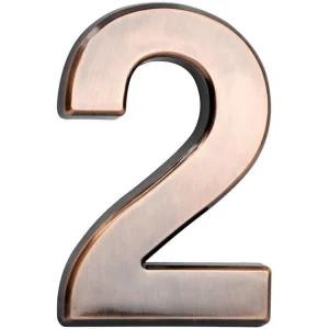 Číslo domovní samolepící ABS 70x100mm bronz 2 Poslední Šance
