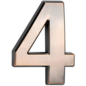 Číslo domovní samolepící ABS 70x100mm bronz 4 Časově Omezené