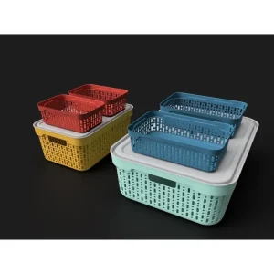 Must-Have Košík PH 17,7x11,7x6,1cm MORSETTA tmavě šedá
