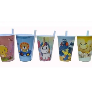 Finální Výprodej Kelímek PH 500ml s brčkem TUFFEX, mix dekorů