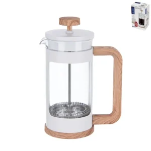 Výprodej Konvice french press 400ml sklo/PH/nerez s filtrem WHITELINE