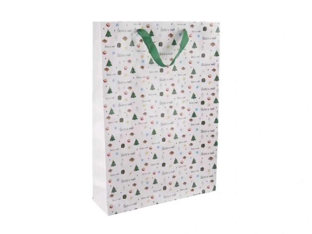 Koupit Online Taška dárková 45,5x32,5x10cm ŠŤASTNÉ A VESELÉ