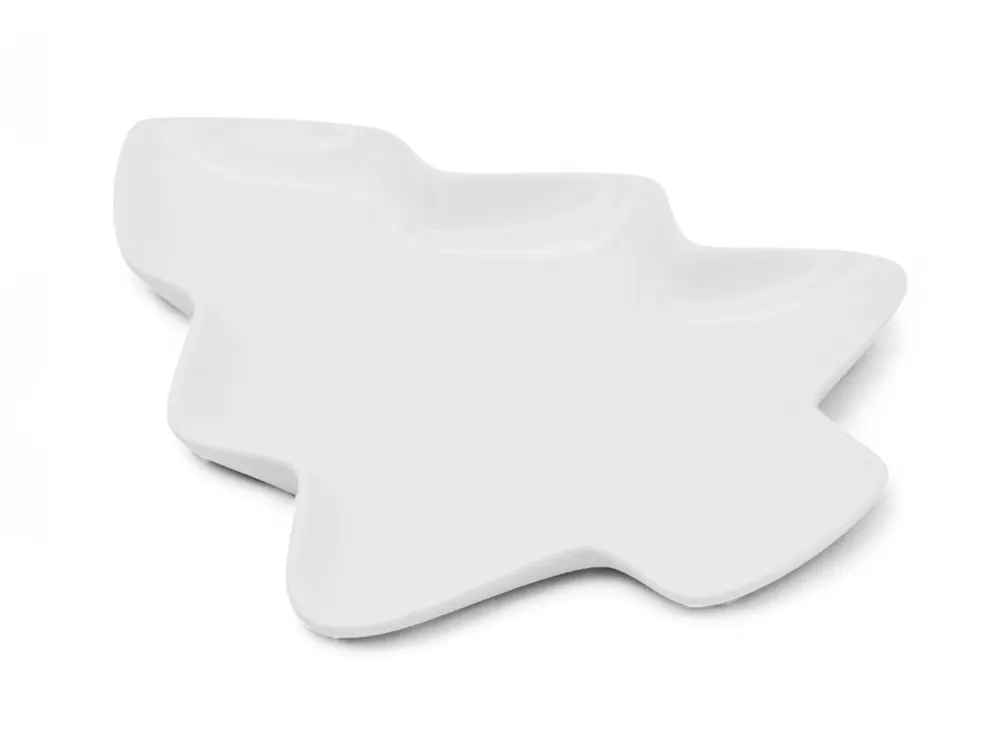 Talíř mělký porcelán stromek 24cm BELLA Oblíbený