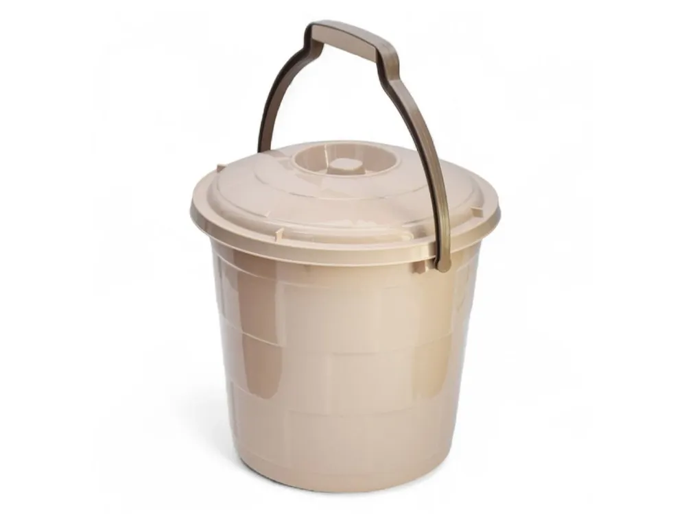 Nízká Cena Vědro 5L PH s víkem TRG béžové