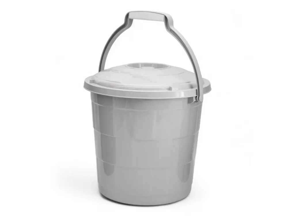 Vědro 10L PH s víkem TRG šedé Horká Nabídka