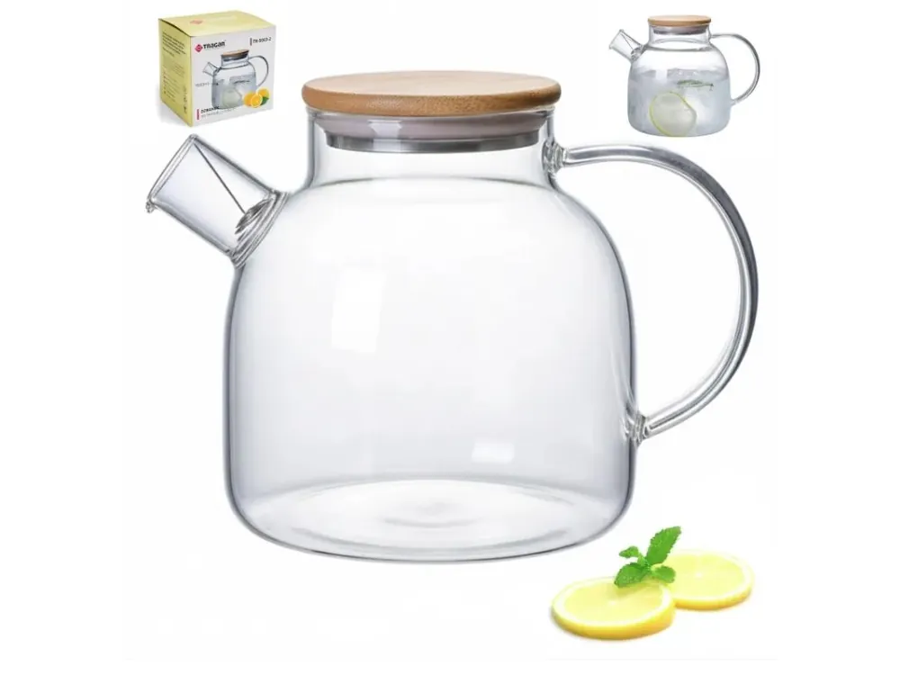 Časově Omezené Konvice sklo/nerez se sítkem 1500ml MEYERHOFF