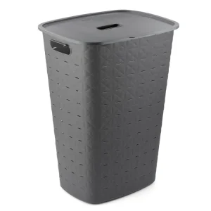 Ověřený Koš špinavé prádlo 56L SOFTEX šedá