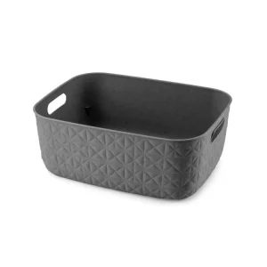 Košík PH 38x30x14,3cm 12,5L SOFTEX šedá Speciální Cena