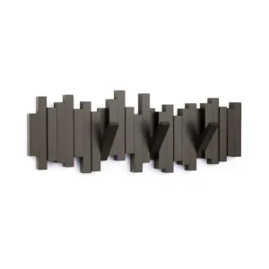 Must-Have Hnedý sklápací vešiak Sticks