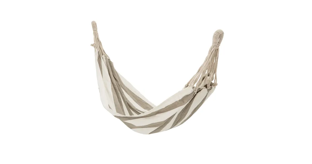 Cenově Výhodný Hojdacia sieť Hammock Brown Stripes 270x100 cm