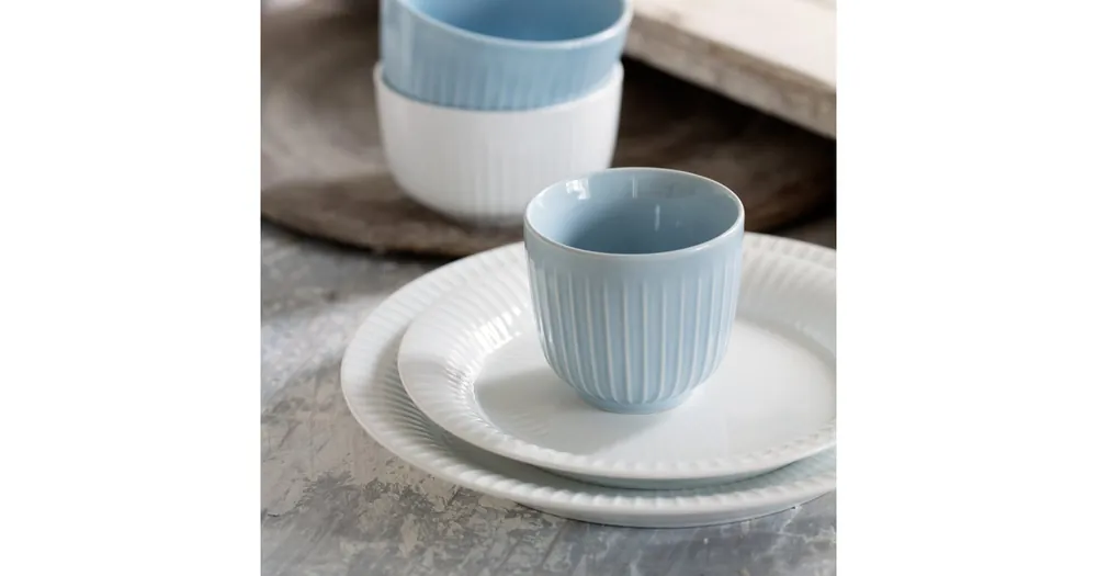 Nová Kolekce Hrnek bez ucha Hammershoi Light Blue 2 dl