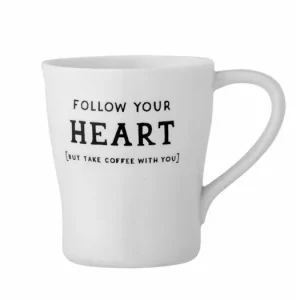 Dokud Zásoby Vydrží Hrnek Follow Your Heart White 330 ml