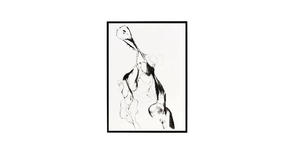 Cenová Bomba Ilustrácia v čiernom ráme Ballet
