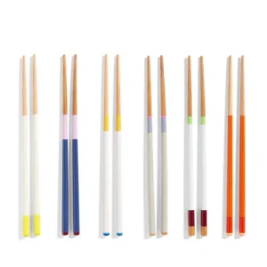 Nejprodávanější Jedálenské paličky Beech and Bamboo Multi Color - 6 set