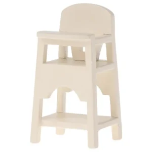 Jídelní židlička pro myšky Maileg Off White Vysoce Kvalitní