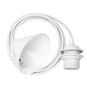 Autentický Kabel s objímkou bílý