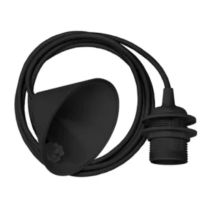 Nízká Cena Kabel s objímkou černý