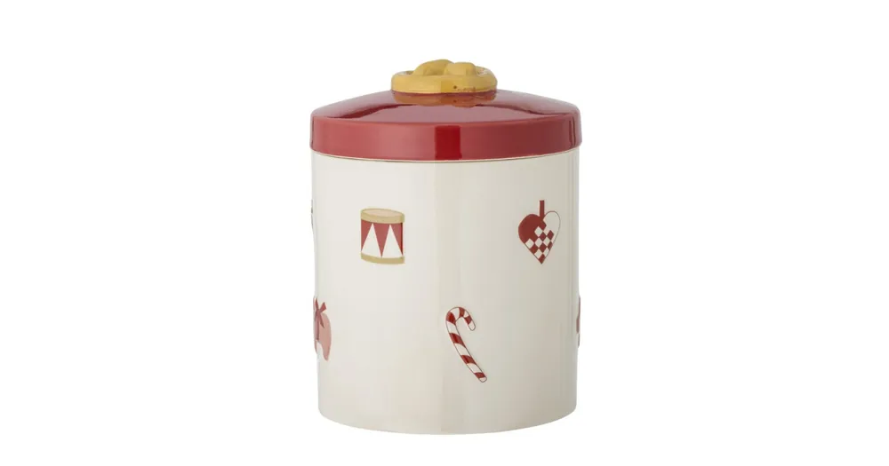 Kameninová vánoční dóza na cukroví Yule 2,3 l Levný
