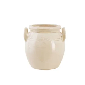 Kameninový kvetináč Brobacka Cream High 17x17 cm Poslední Šance
