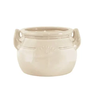 Odeslání Ihned Kameninový kvetináč Brobacka Cream Low 25x15 cm