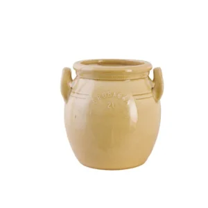 Nejlepší Cena Kameninový kvetináč Brobacka Yellow High 17x17 cm