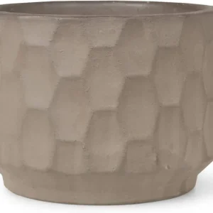 Kameninový květináč Gro Brown Sand 26,5 cm Dokud Zásoby Vydrží