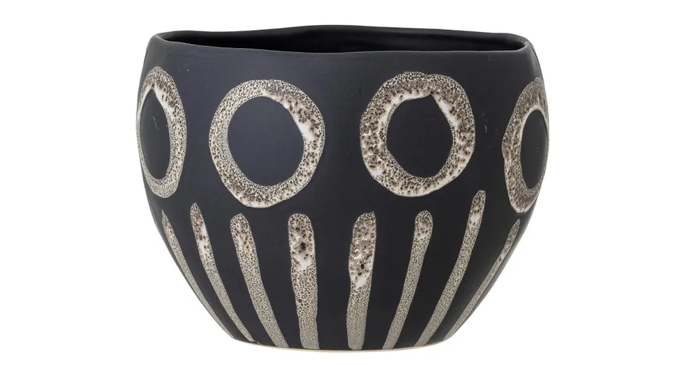 Kameninový kvetináč Magnus Stripes 18,5 cm Expresní Doručení